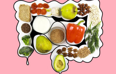 Gut health, intestines, food, diet