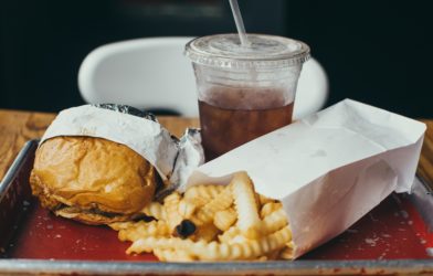 Burger, fries, soda: Unhealthy diet