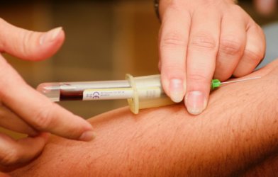 Blood test / sample