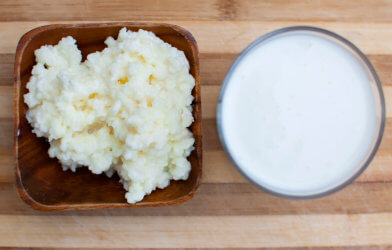 Kefir yogurt